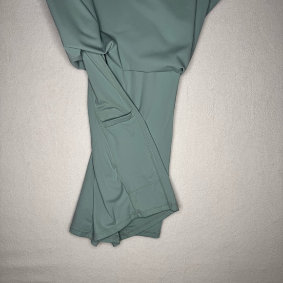 Halara SoftlyZero Everyday Plush Active Seafoam Green Dress | Size Medium - Picture 4 of 9